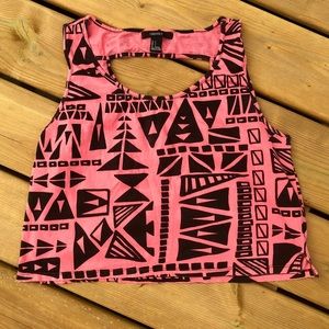 Forever 21 Tribal Print Tank Top